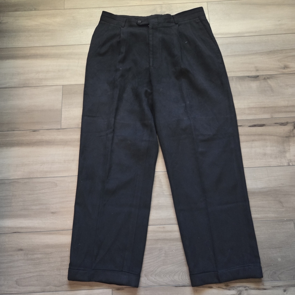 Linea Naturale Elegant Black Men's Dress Pants